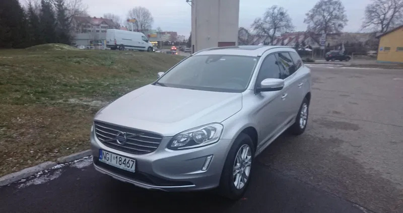 volvo xc 60 giżycko Volvo XC 60 cena 83000 przebieg: 197000, rok produkcji 2017 z Giżycko